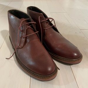 Italian Leather Shoes- Burgundy- euro size 39